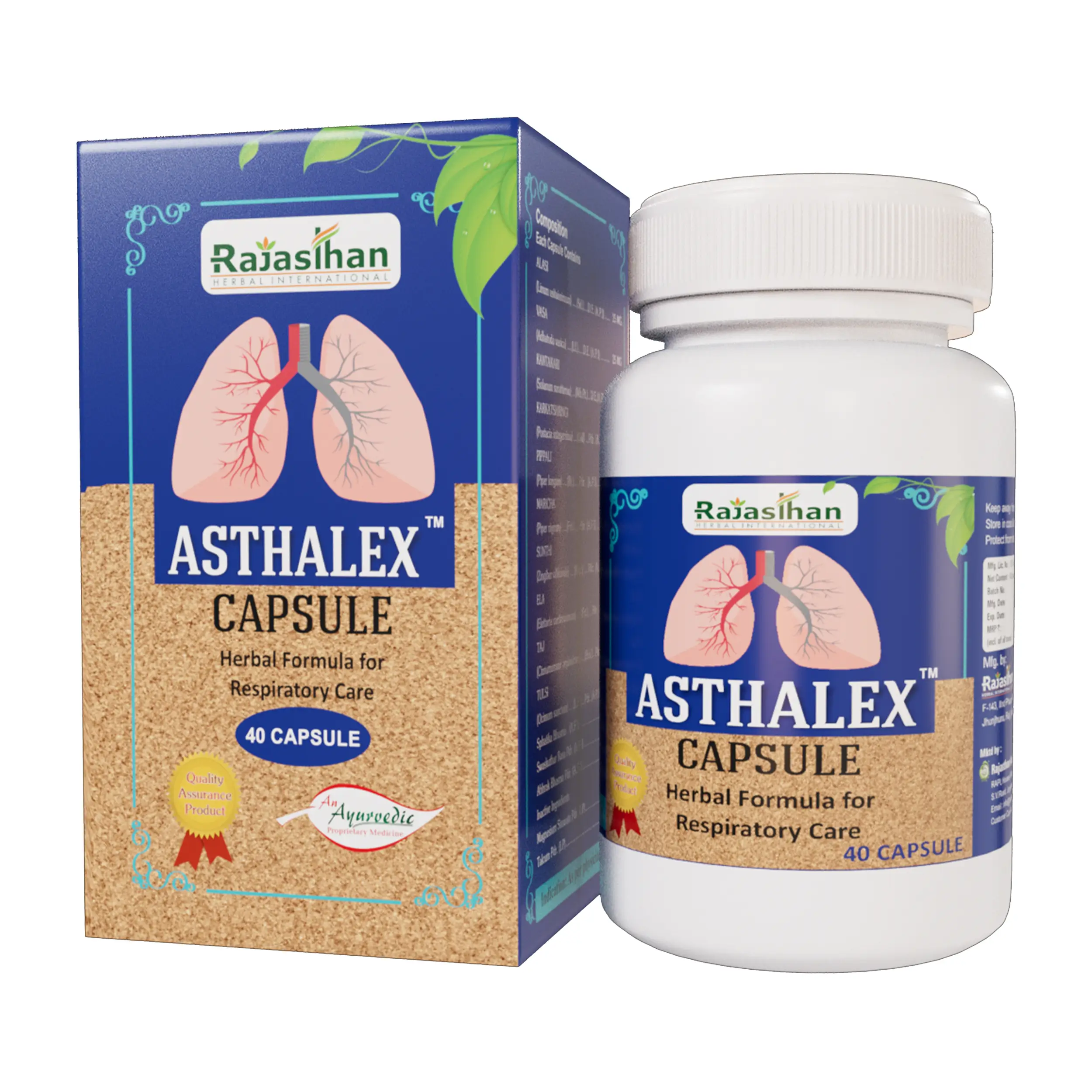 Asthlex Capsule 40 For Asthma