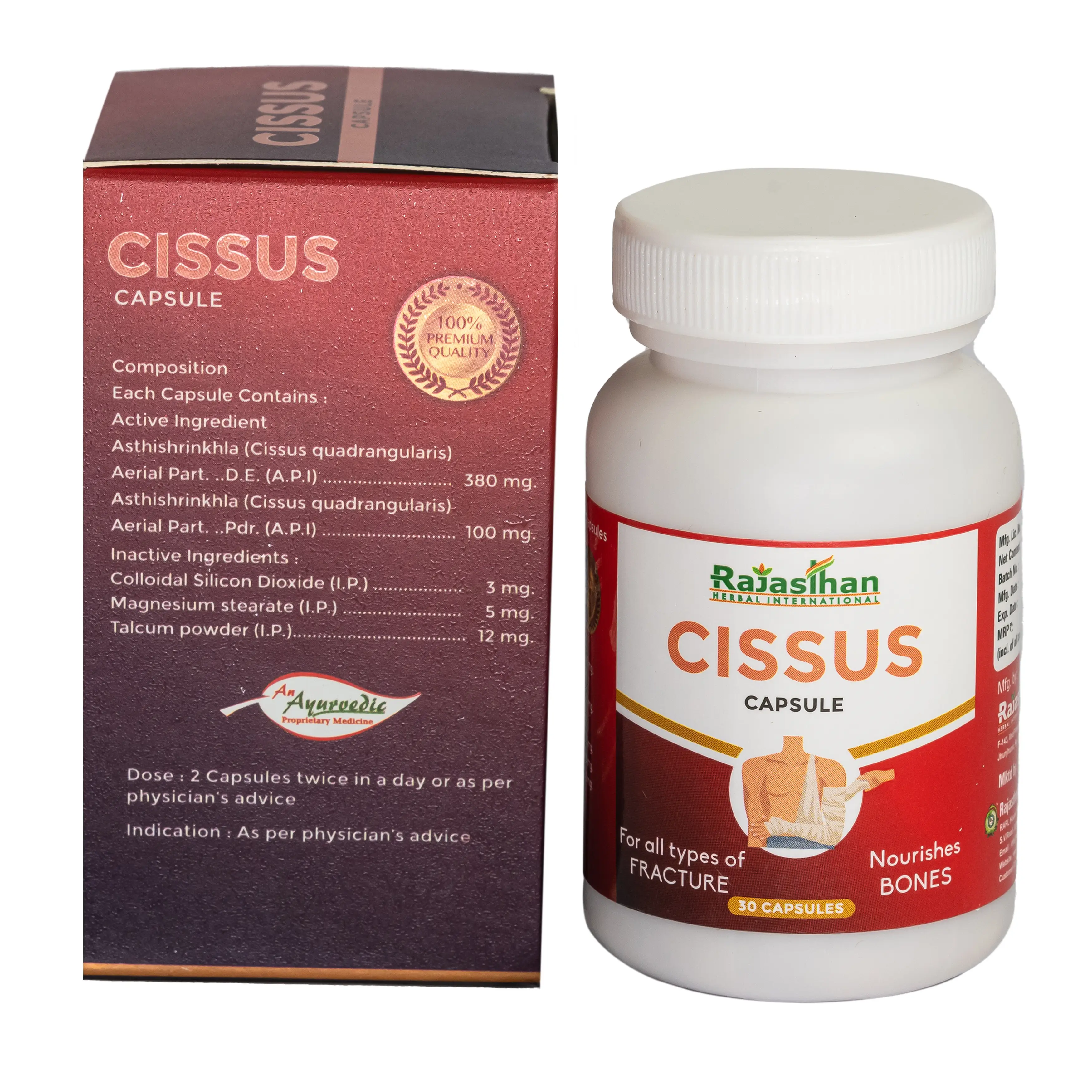 Cissus Capsules Rajasthan Aushdhalaya