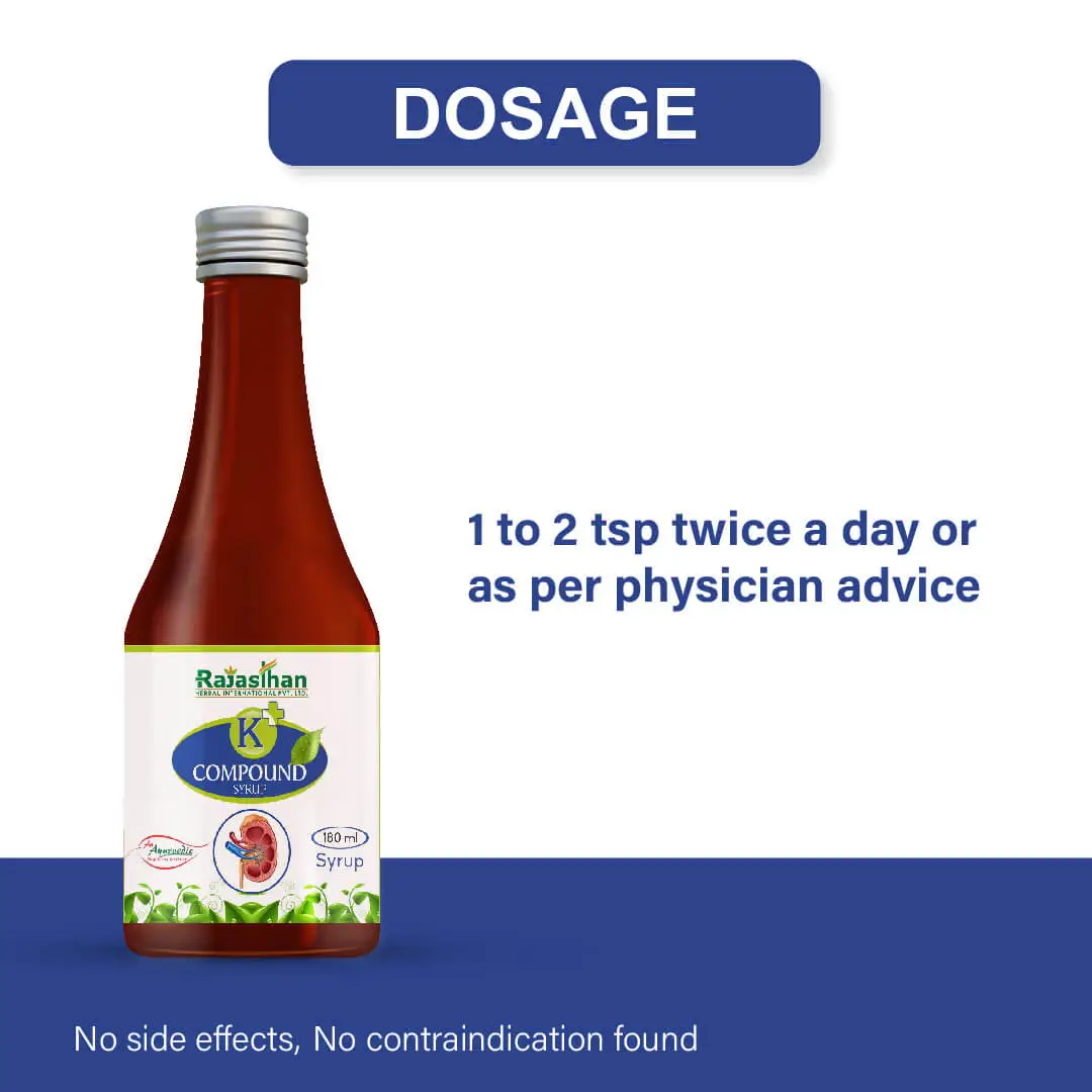 Dosage Of K Plus Compound Syrup