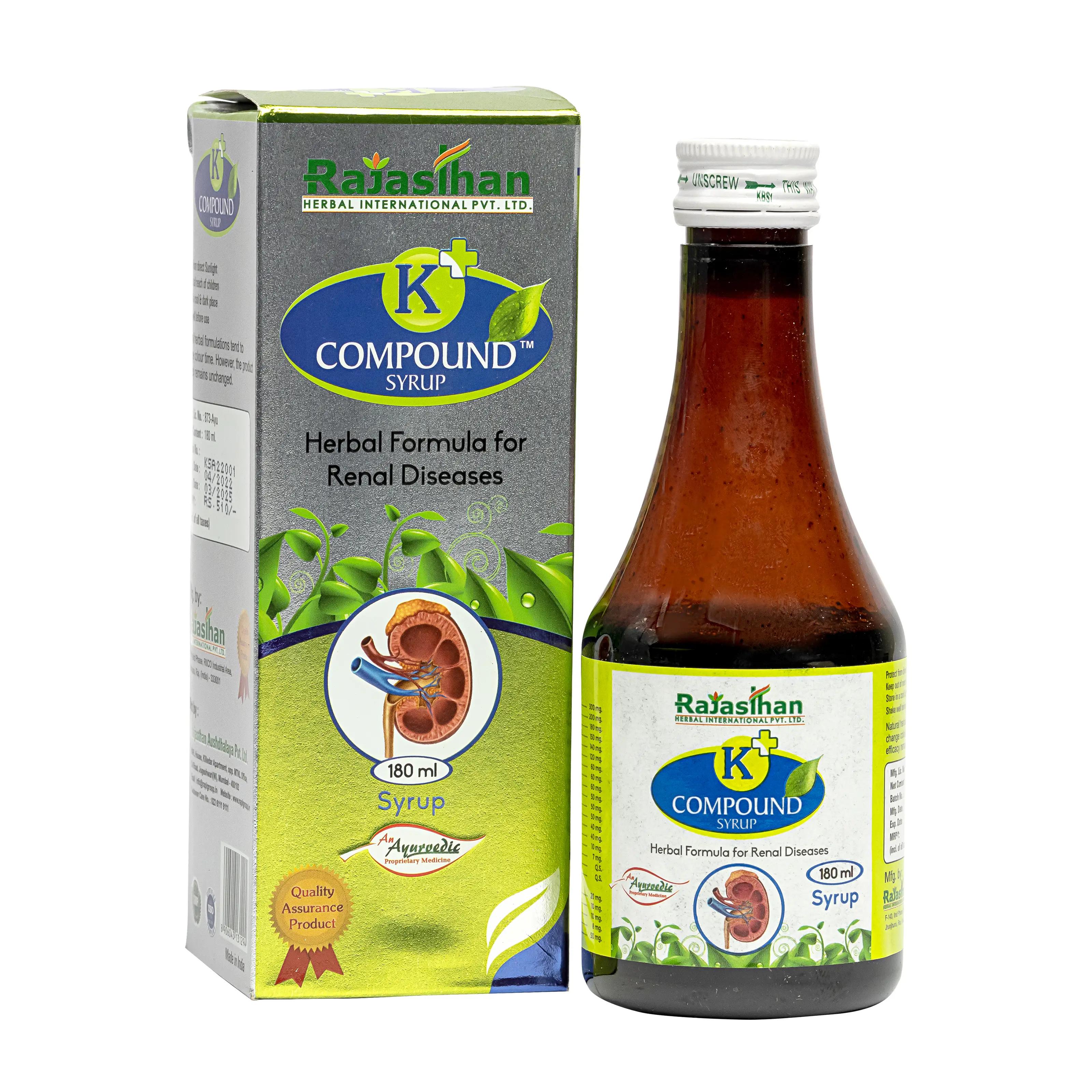 K Plus Compound Syrup 180ml