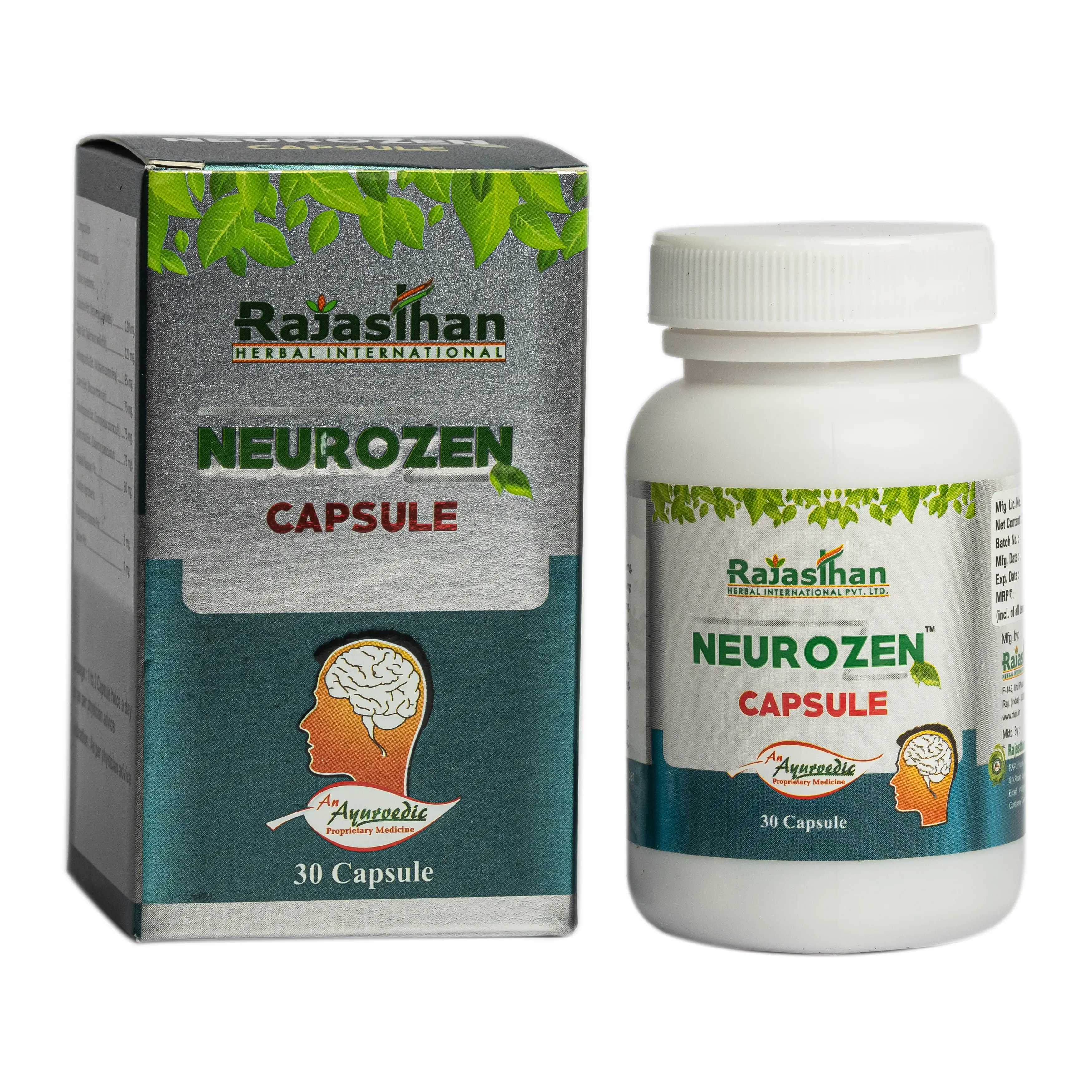 Neurozen Capsule 30 Rajasthan Aushdhalaya