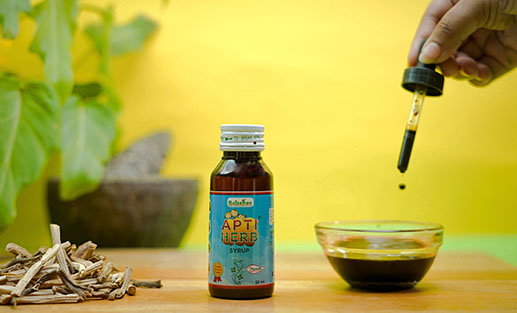 Rajasthan Aushdhalaya Apti Herb Syrup