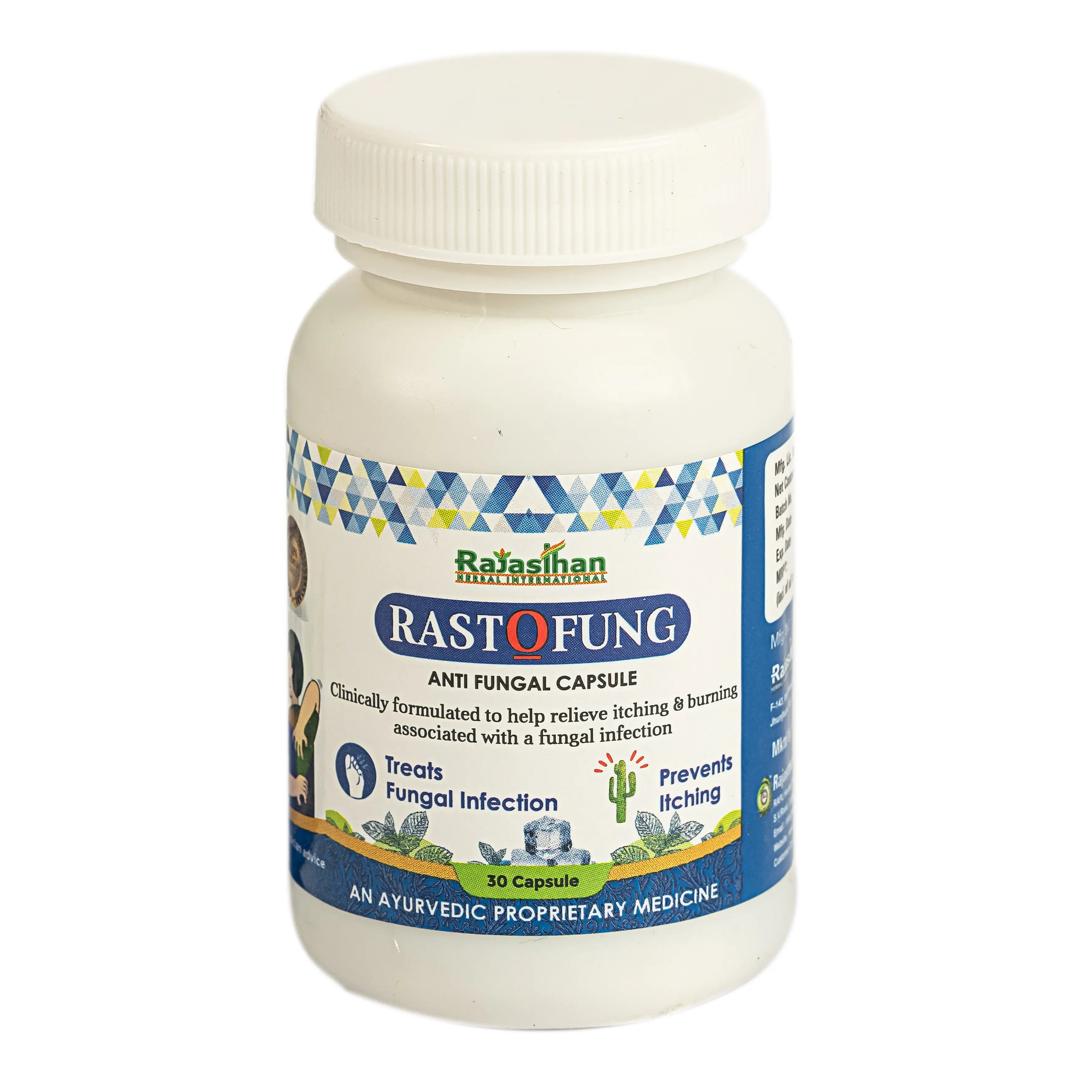 Rastofung Anti Fungal Capsule 30