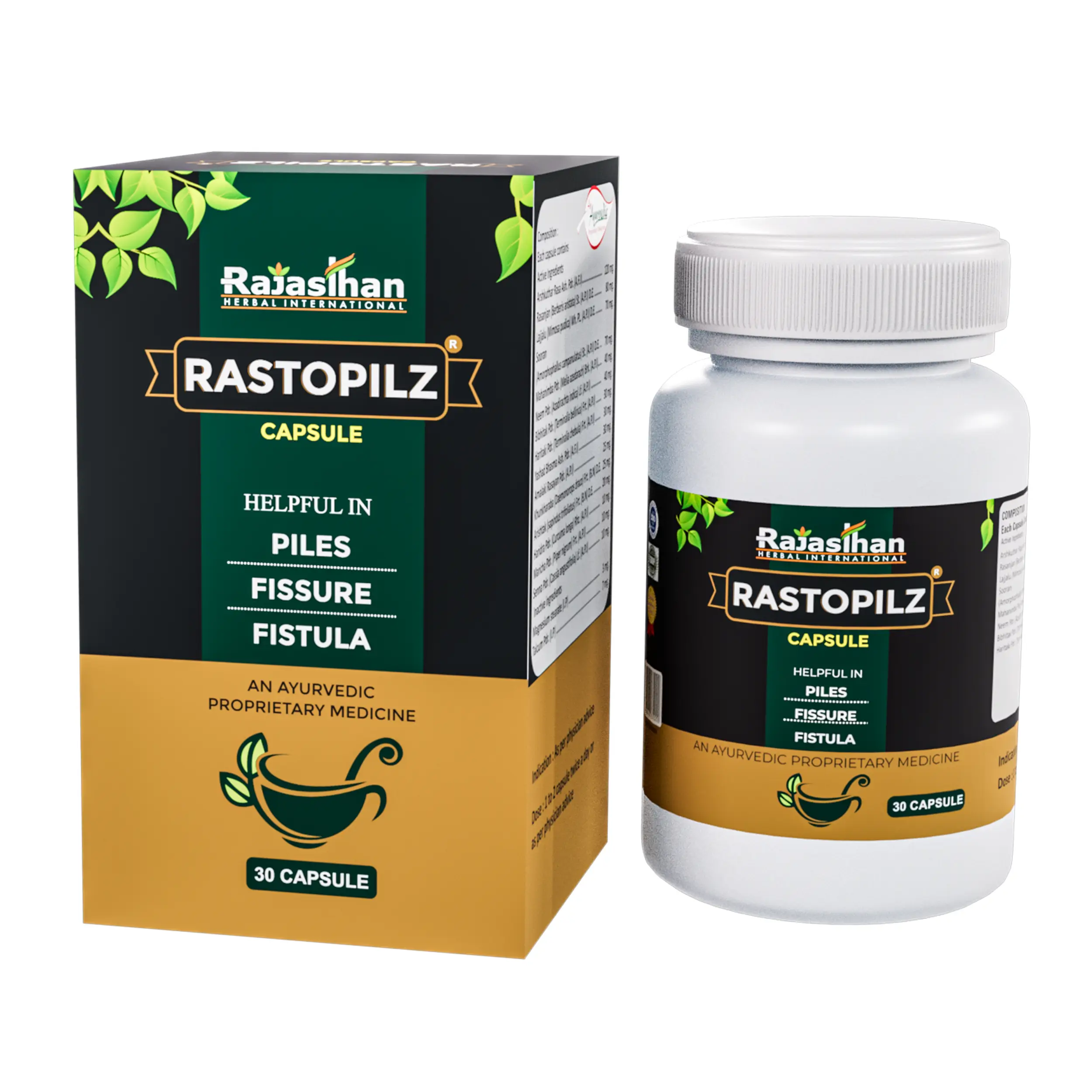Rastopilz Capsule 30 Rajasthan Herbal International Benefit