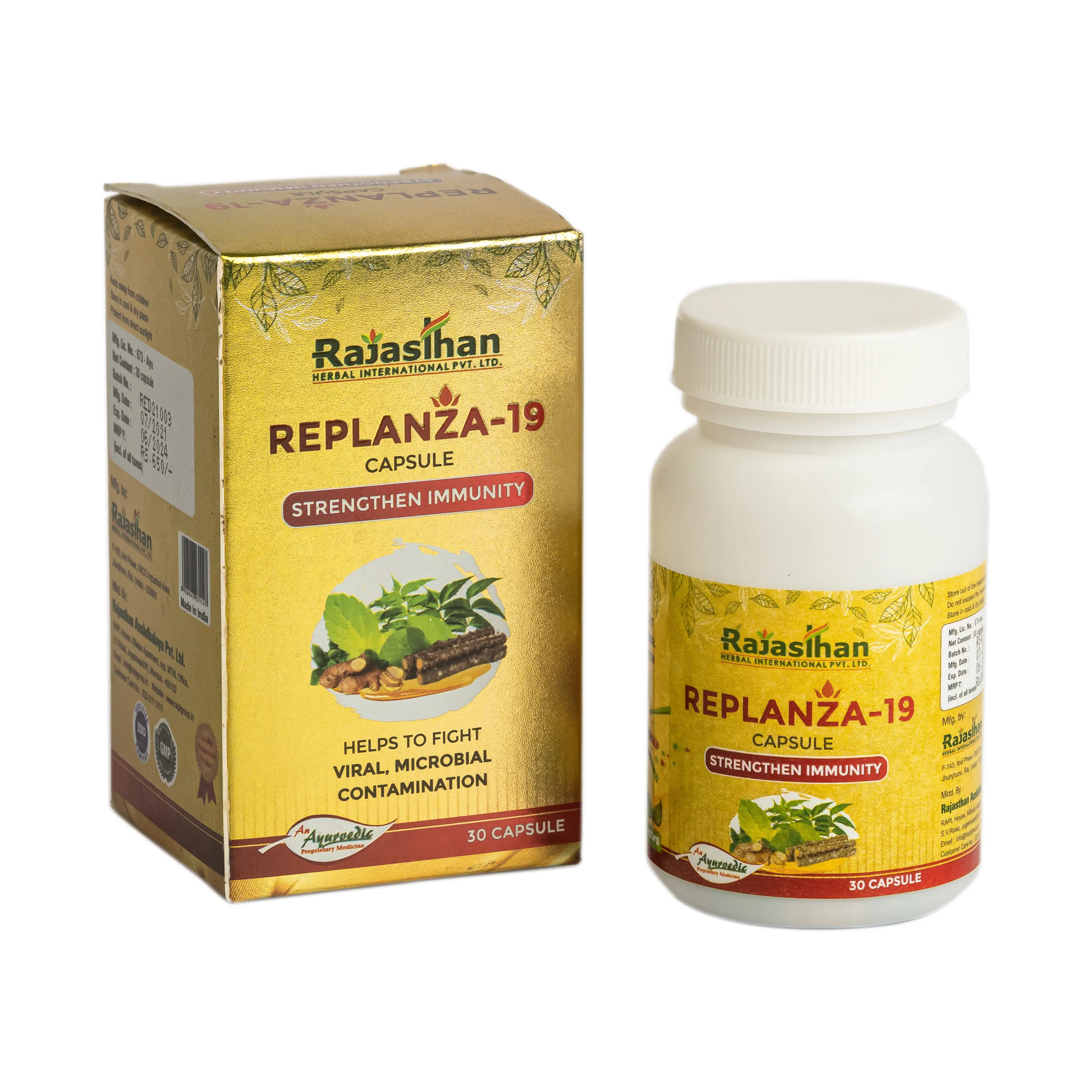 Replanza 19 Capsule 30