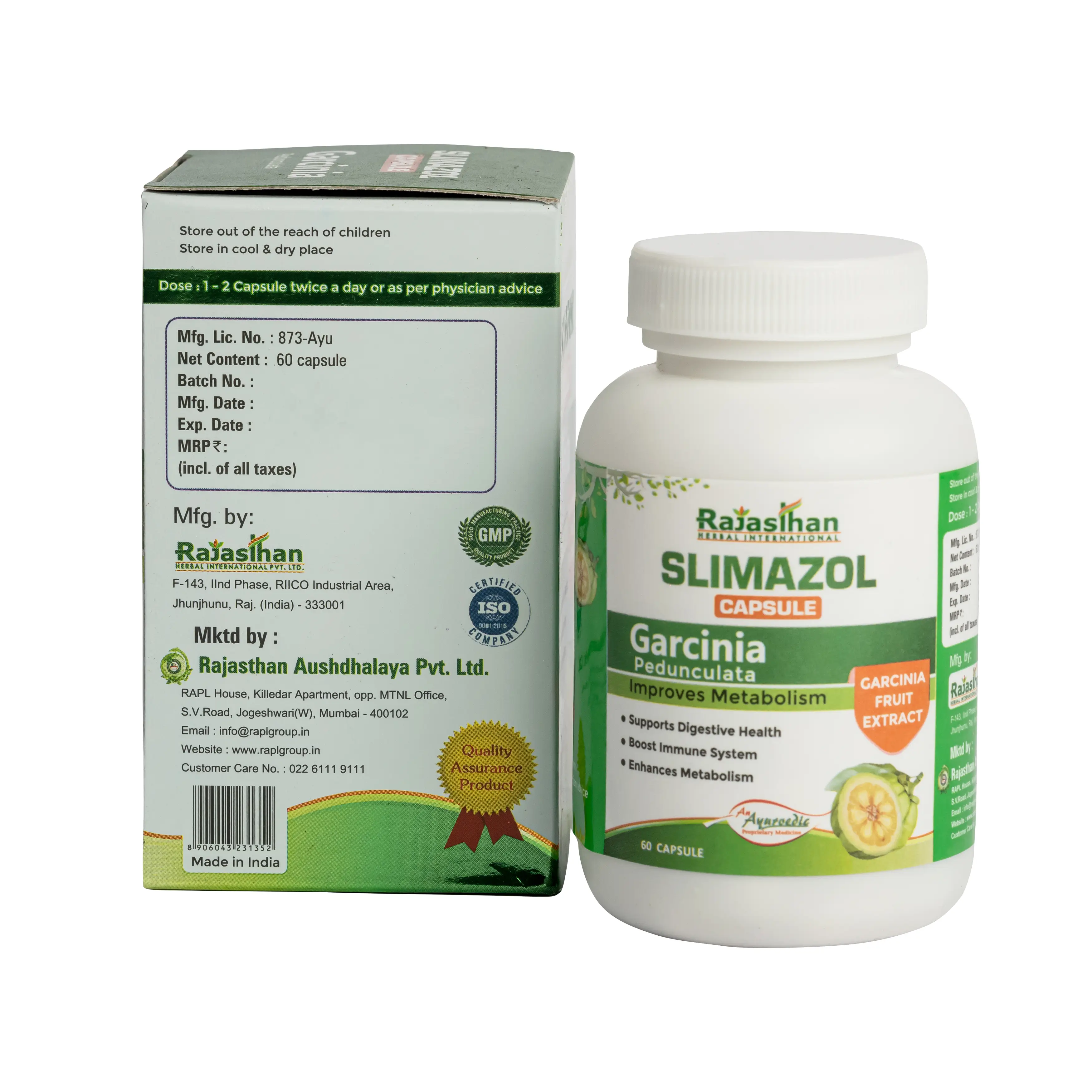 Slimazol Capsule 60 Dosage