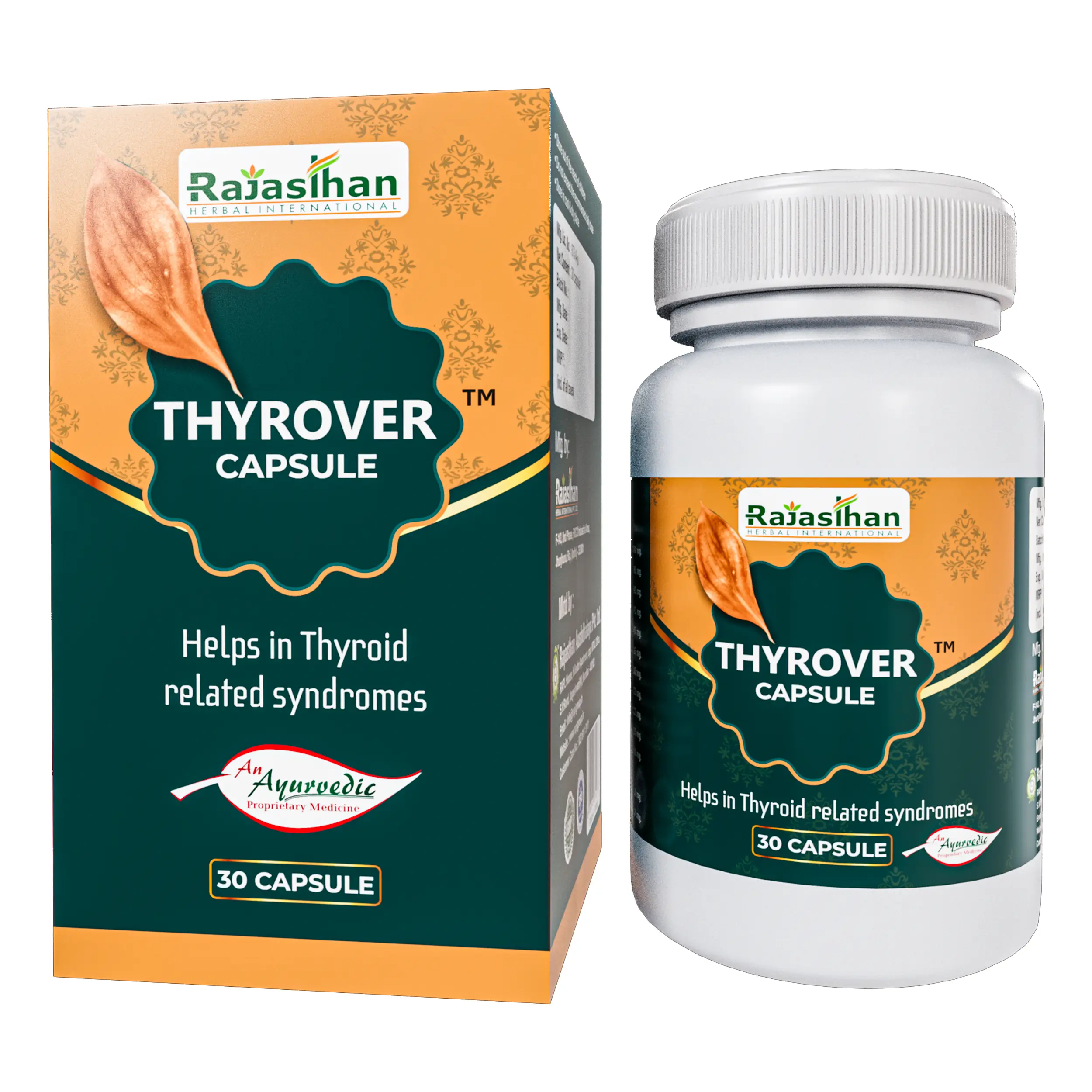 Thyrover Capsule 30 Rajasthan Herbal International