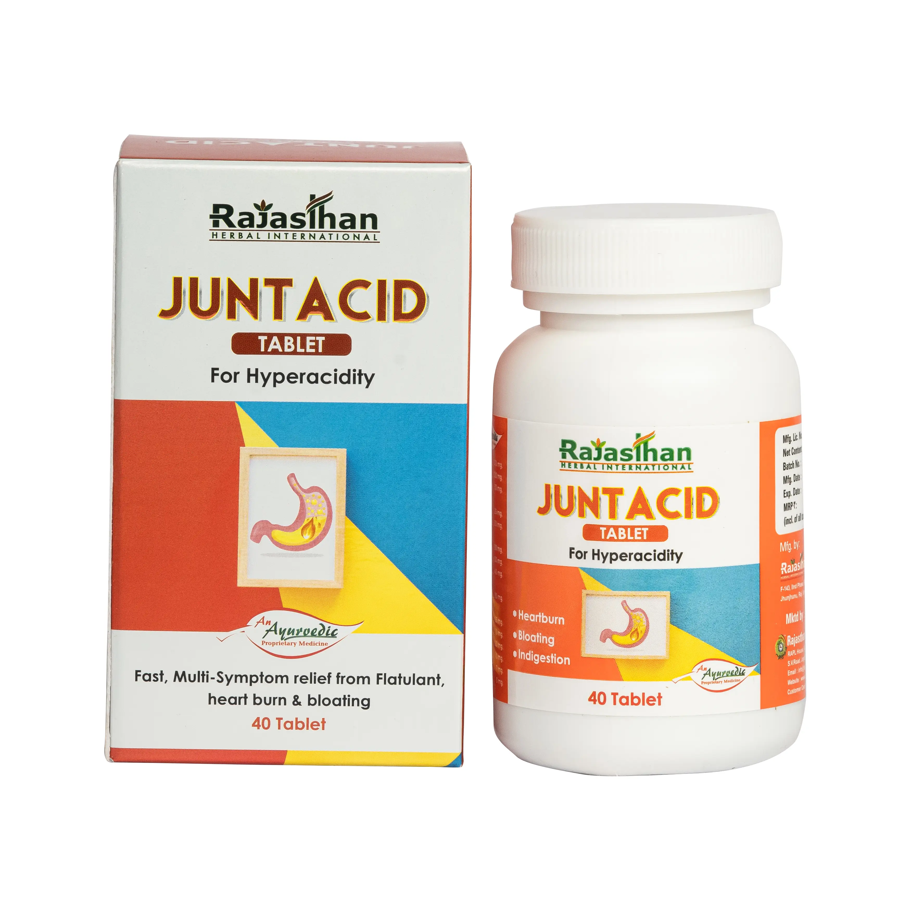 Juntacid Tablet 40 Rajasthan Aushdhalaya
