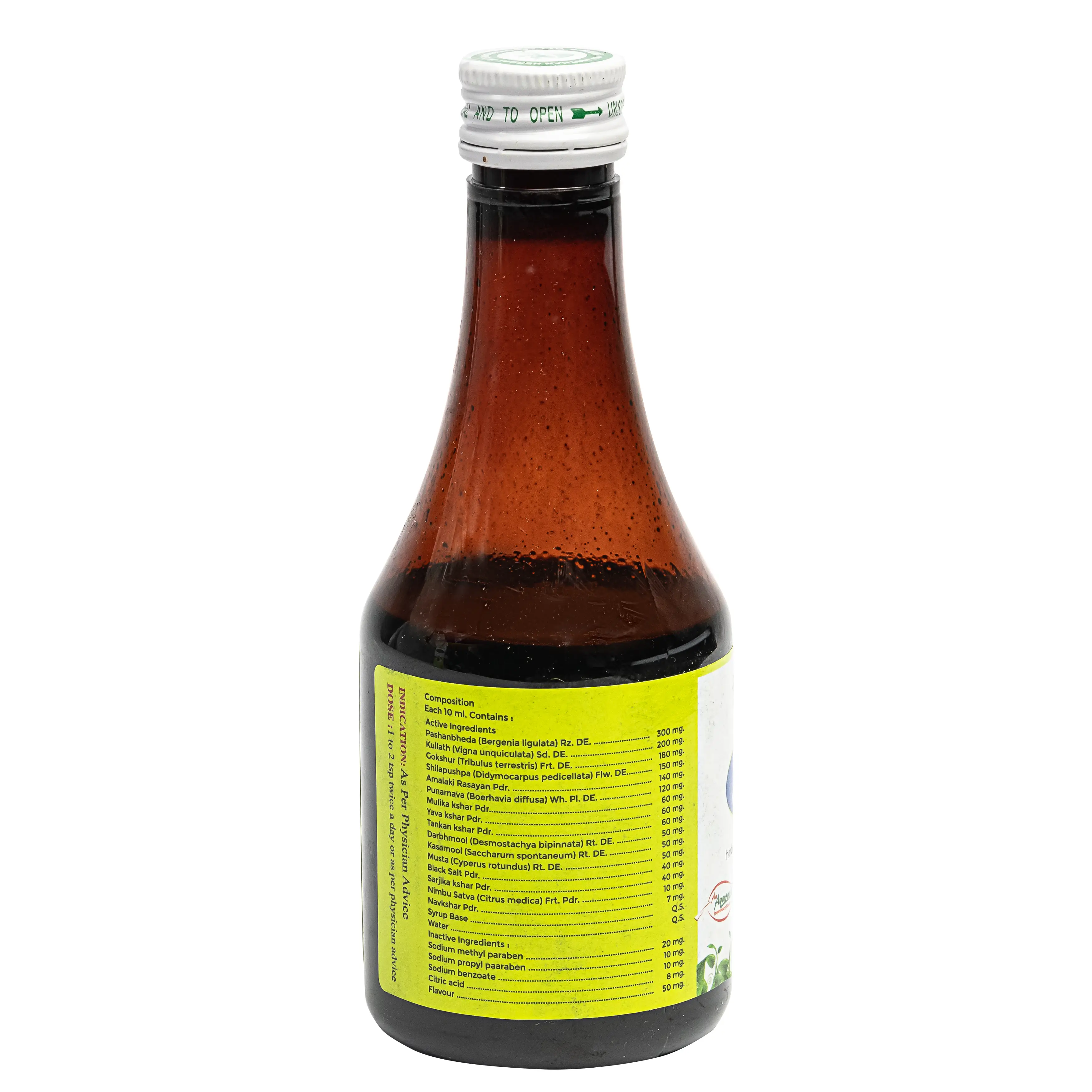 K Plus Compound Syrup 180ml Ingredients Rajasthan Aushdhalaya