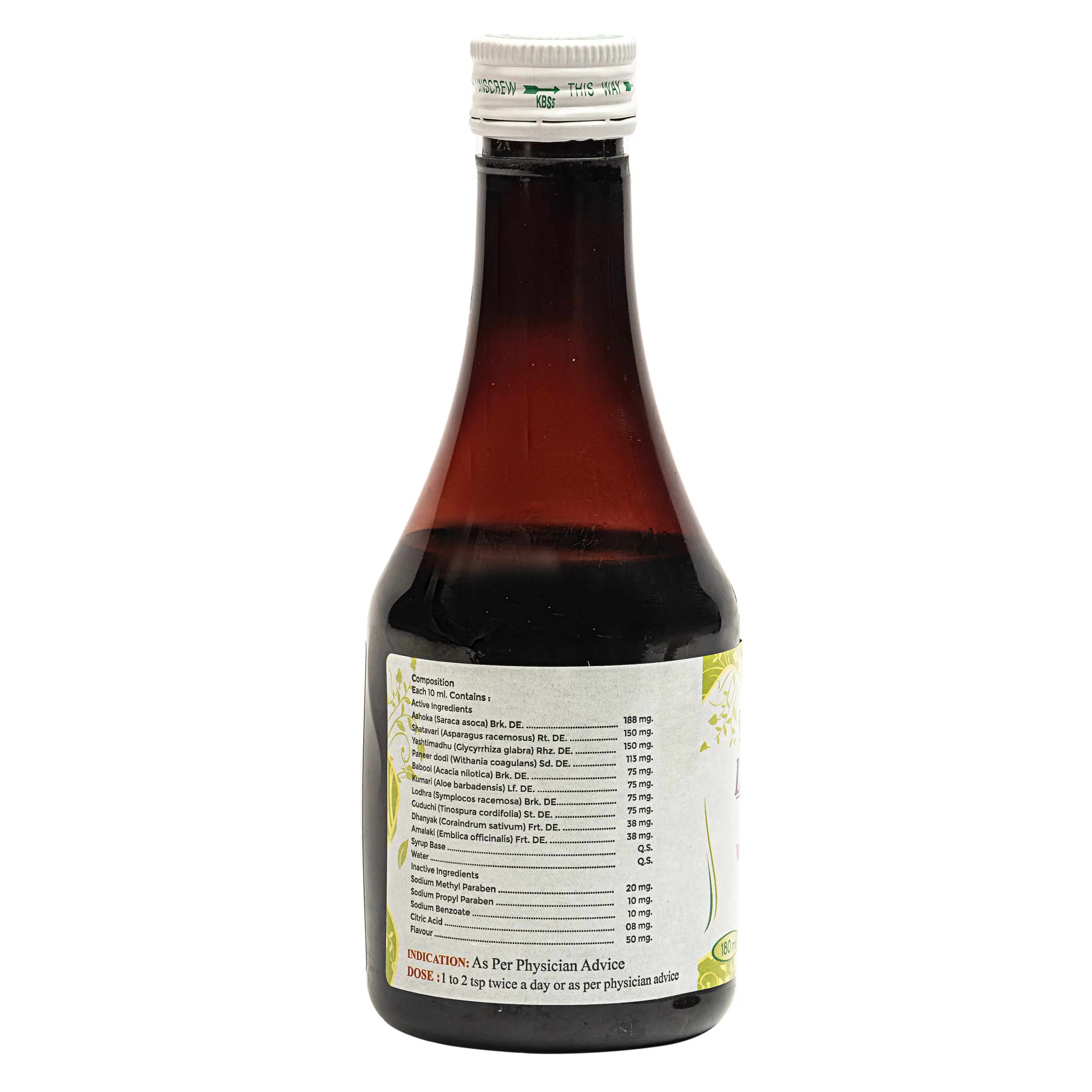 Leucwin Syrup 180ml Rajasthan Aushdhalaya1