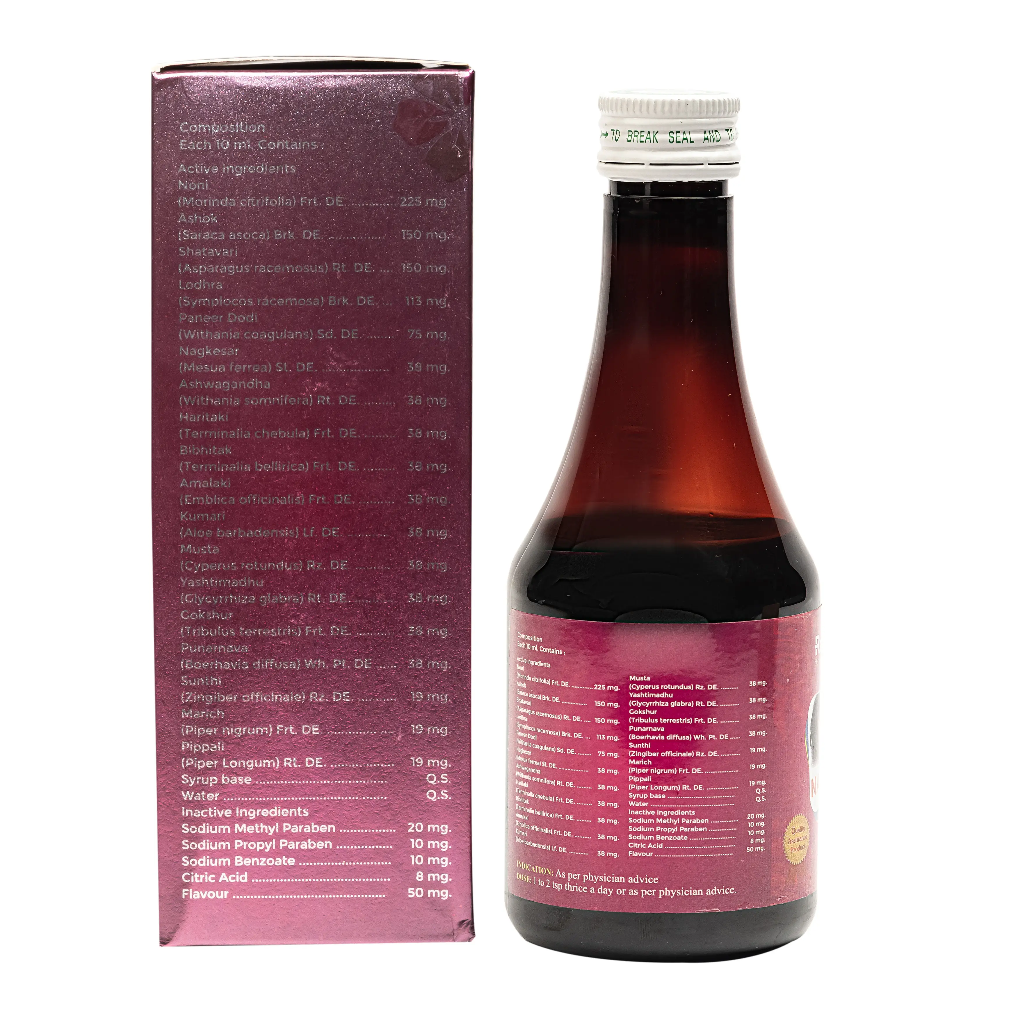 Nari Amrut Syrup 180ml1