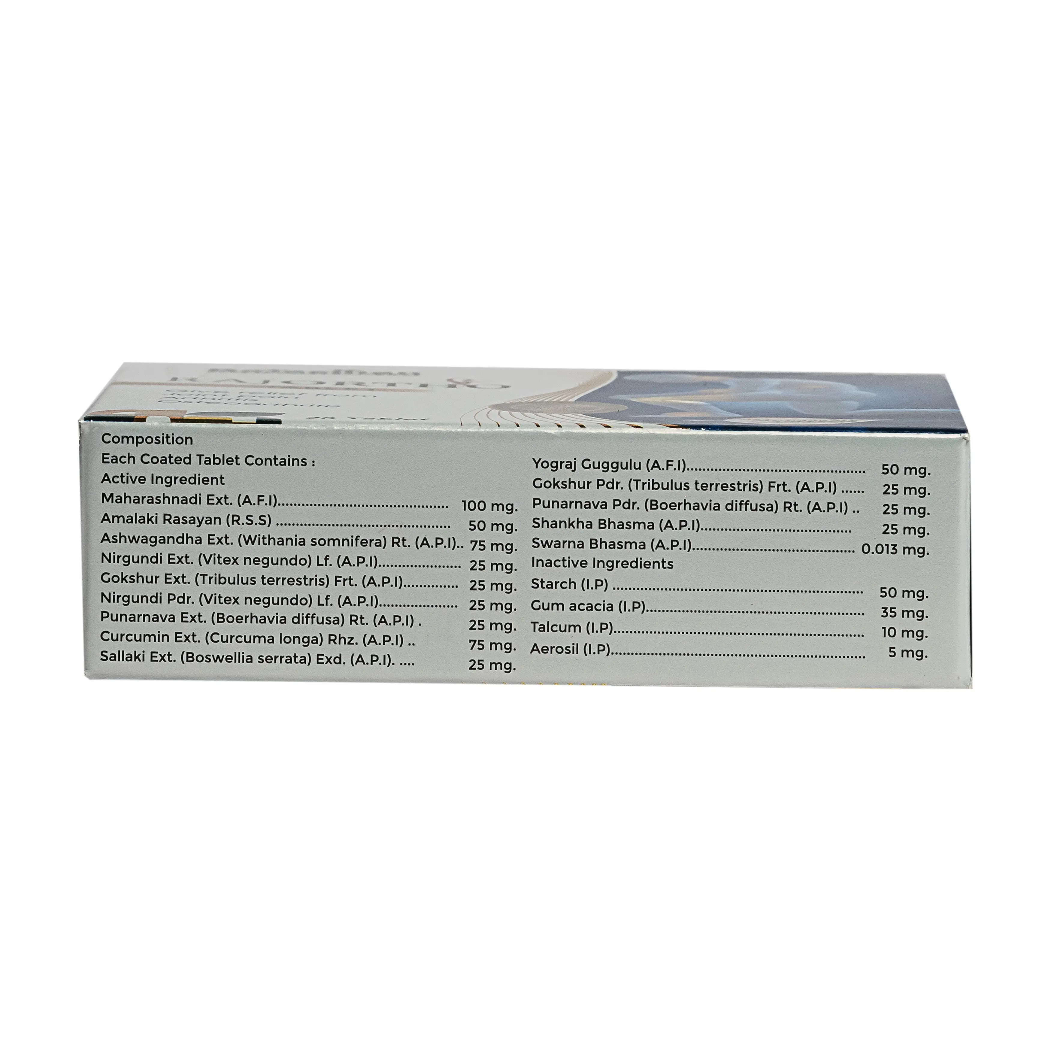 Rajortho Tablet 20 Osteoarthritis1