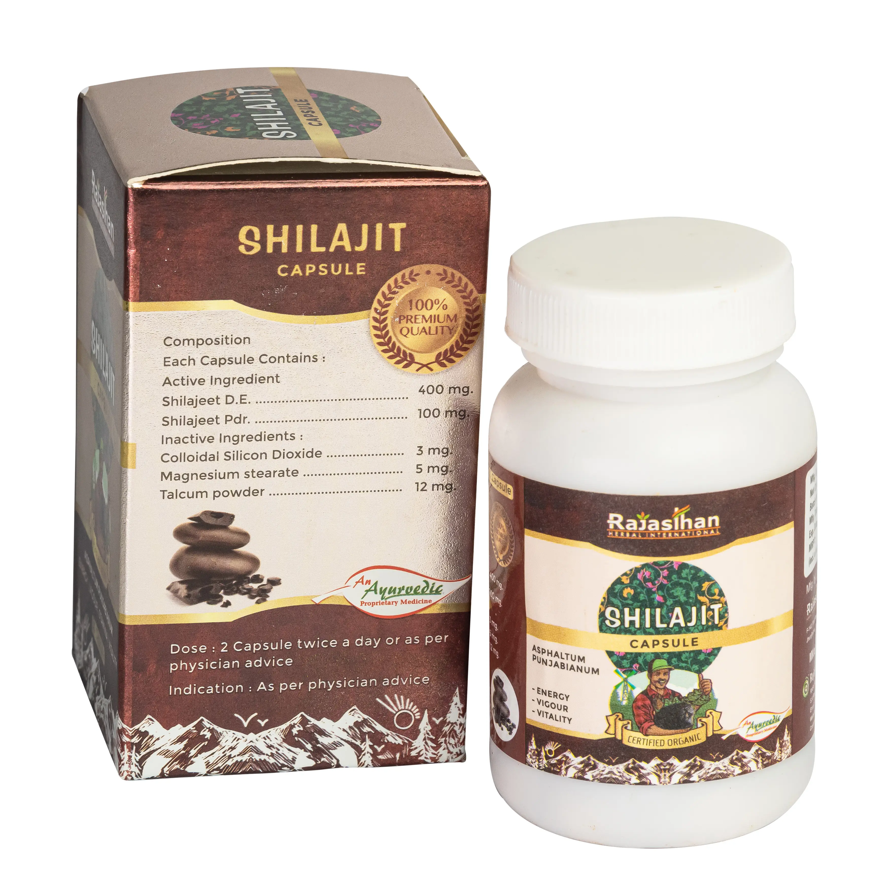 Shilajit Capsule 30 Rajasthan Aushdhalaya1